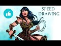 Xena Speed draw fanart