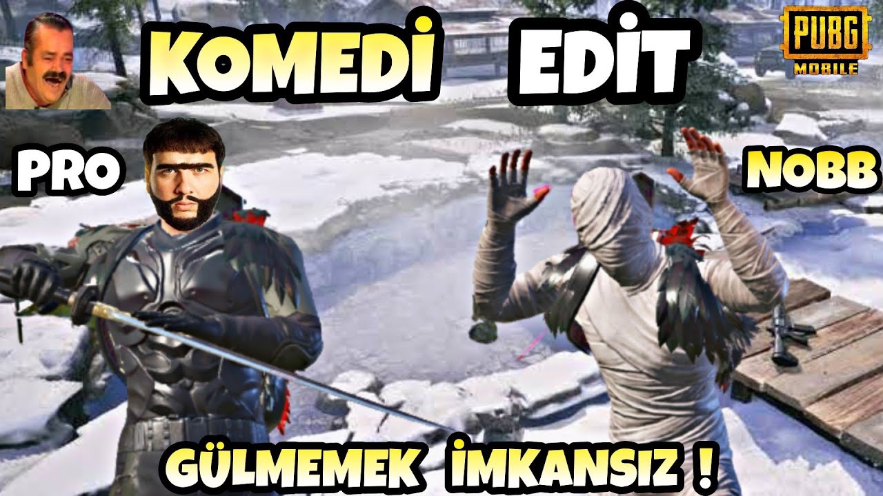 LİVİK KOMEDİ EDİT – PUBG MOBİLE KOMİK MONTAJ – GÜLMEMEK İMKANSIZ !