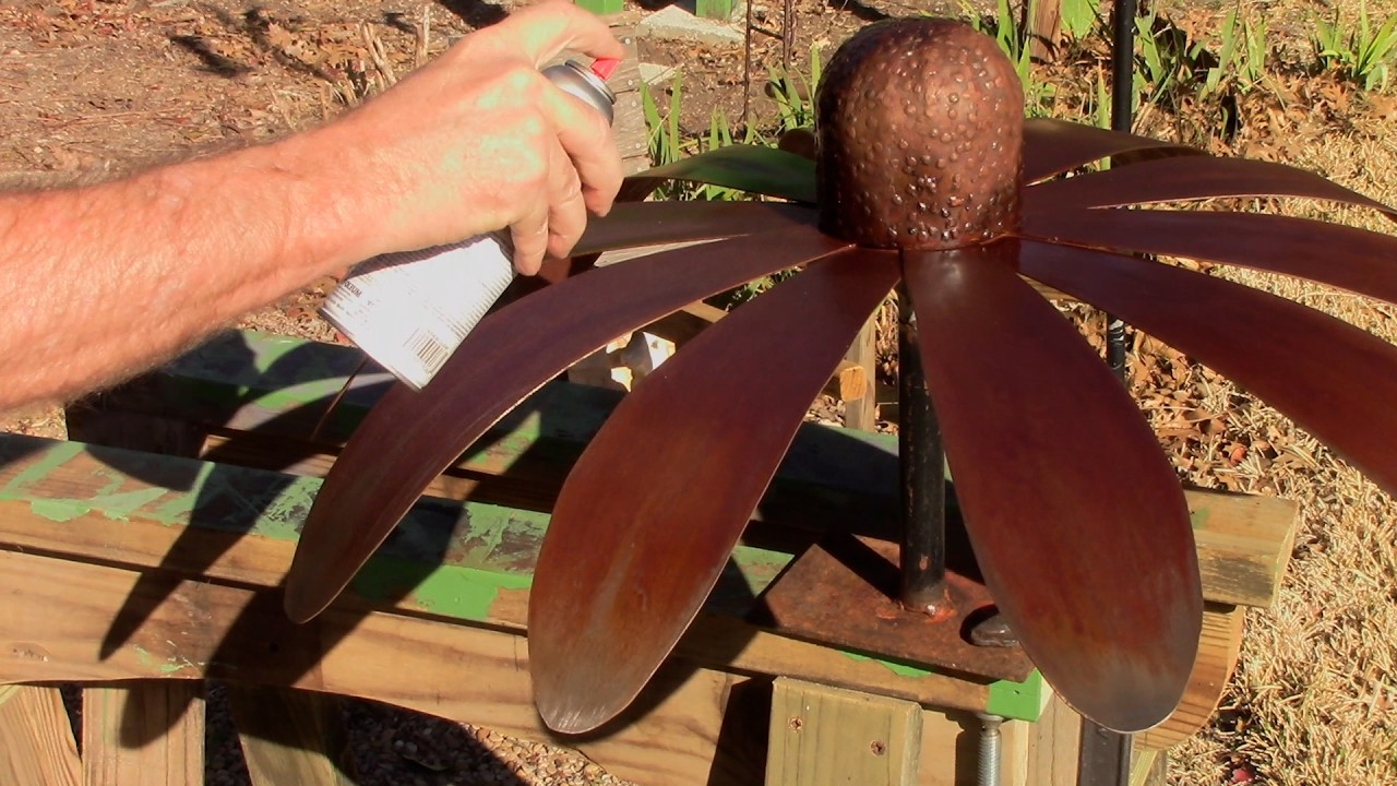 How to Rust Metal and Preserve it - YouTube