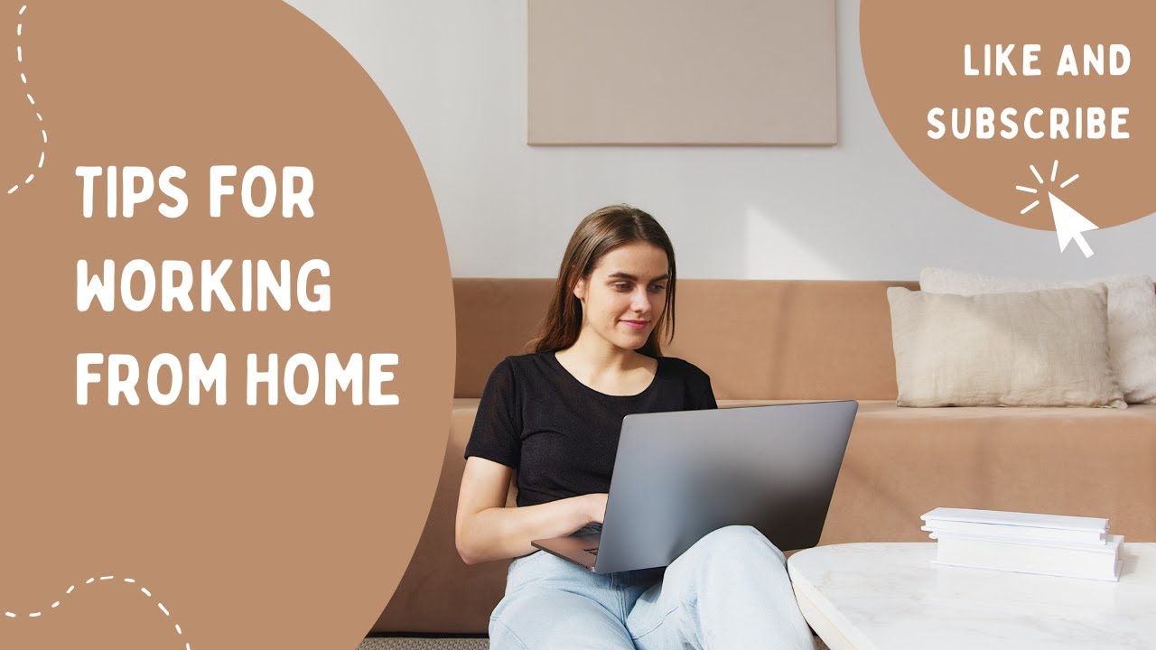 Staying focused while working from home.