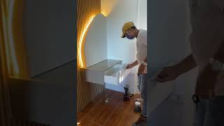 DIY Vanity Table set up