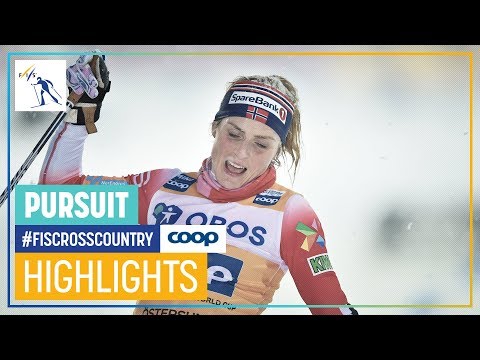 Johaug hits no. 16 of the season | Women's Pursuit | Östersund | FIS Cross Country