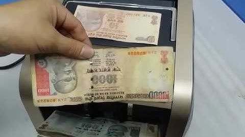 NIYO NY700 CURRENCY MACHINE Video