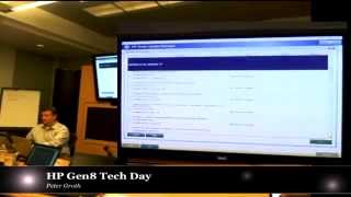 HP Smart Update Manager Capabilities for Gen8: Peter Groth - HP Tech Day
