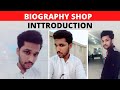 Biography  shop  introduction