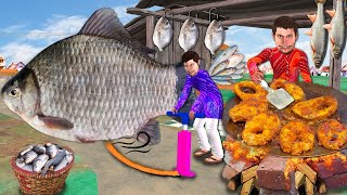 Lalchi Machli Shopkeeper Wala Fish Fry Cooking Recipe Street Food Hindi Kahani Hindi Moral Stories