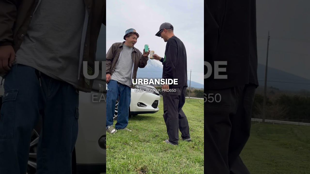 新幕アーバンサイド🏕️ #キャンプ #エアテント #URBANSIDE