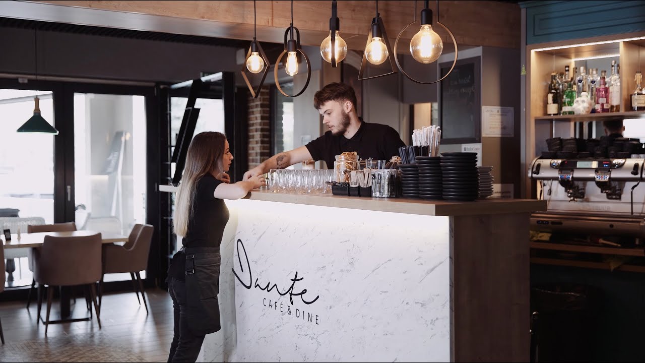 Dante Cafe & Dine - Restaurant Alba Iulia - YouTube