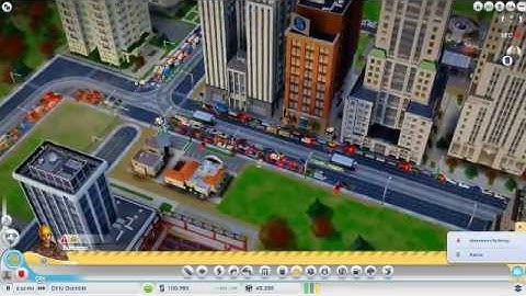 SimCity (2013) Traffic Glitch