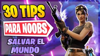 30 TIPS para PRINCIPIANTES en SALVAR EL MUNDO FORTNITE | Consejos para NOOBS screenshot 5