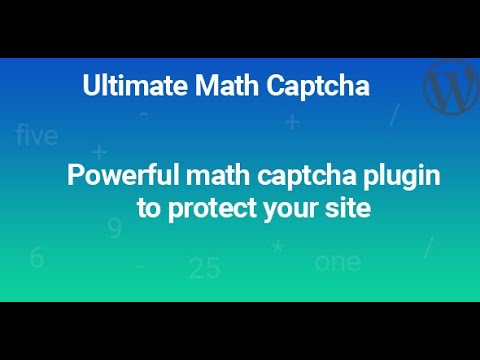 Ultimate math captcha