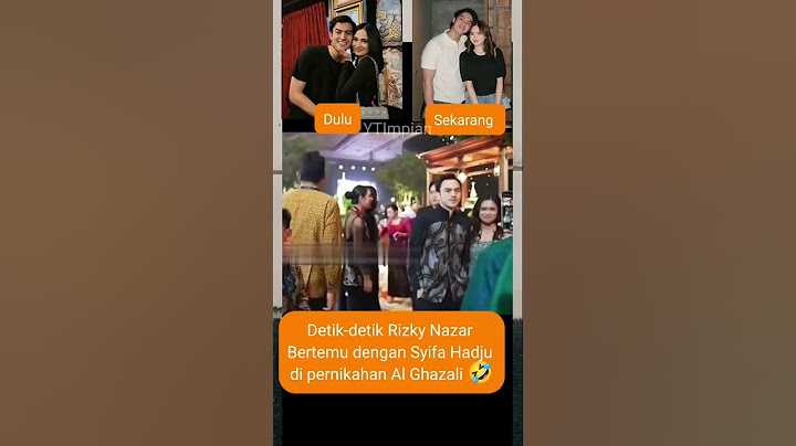 Syifa Hadju bertemu dengan Rizky Nazar