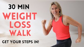 Weight Loss Routine For Women | 30 Min Walking Routine (No Equipment)