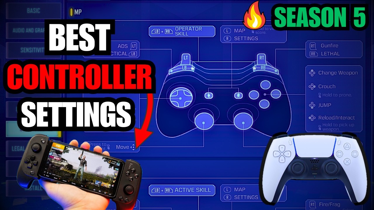 BEST Controller Settings CODm Season 5 !! (2026) - YouTube