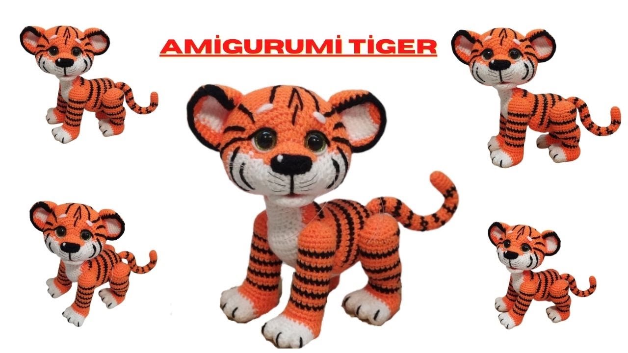 Tiger Amigurumi Pattern - Stella's Yarn Universe