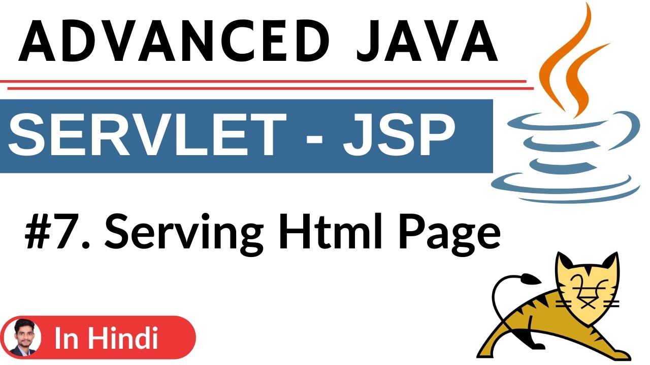 #7. Serving Html Page | Advanced Java | Hindi - YouTube