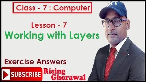 Lesson 7 Working with Layers Exercise Answer