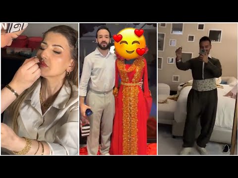 شوفو ردة فعل نارين بيوتي على فستان حنة شوفو اوتفيت وفستان نارين شيرو لبست زي الكردي