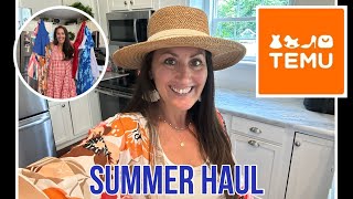 TEMU HAUL | HUGE TRY ON HAUL | Summer Clothes, SHOES, Jewelry & Hat Haul