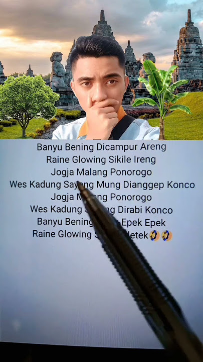 Banyu Bening Dicampur Areng, Raine Glowing Sikile ireng😂😂🤣🤣