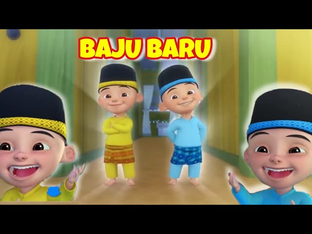 BAJU BARU 🎶 lagu upin ipin terbaru 💞 amanda dua putri class=