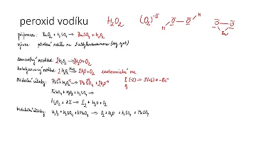 Proč vzniká peroxid vodíku?