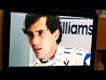 Accident of roland ratzenberger and reaction of ayrton senna in the film senna