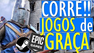 CORRAM!! EPIC GAMES MALUCA KKKK! NOVO JOGO GRÁTIS MISTERIOSO PARA RESGATE e JOGO GRÁTIS STEAM! (PC)