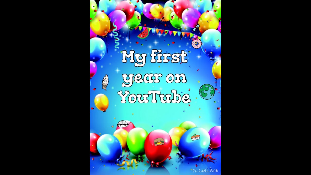 One year youtube anniversary - YouTube
