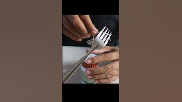 Defying Gravity While Balancing Forks!! (Scientific Experiment) // Amazing Experiment  #shorts