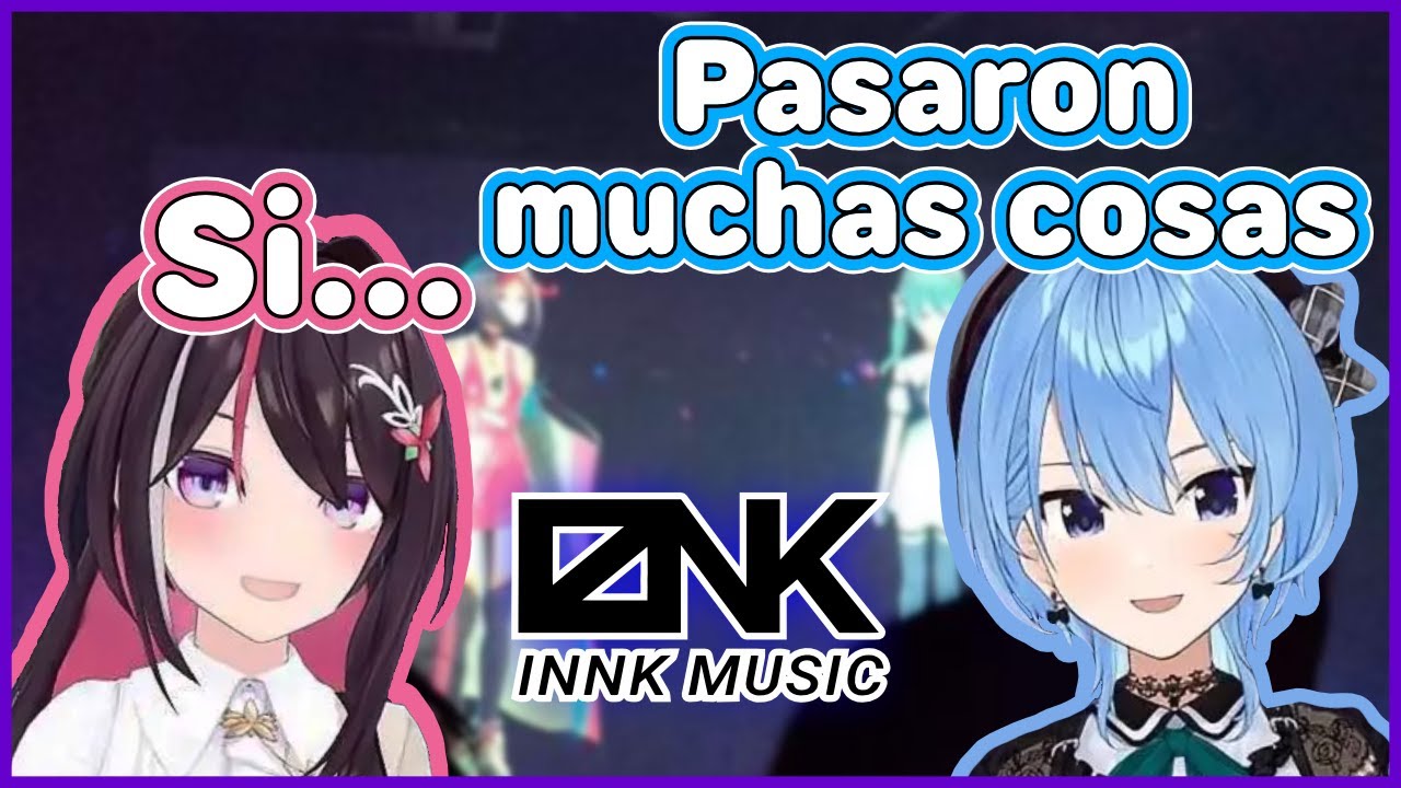 Suisei y AZKi recordando lo que han pasado en los ultimos 5 Años  [Sub. Español]