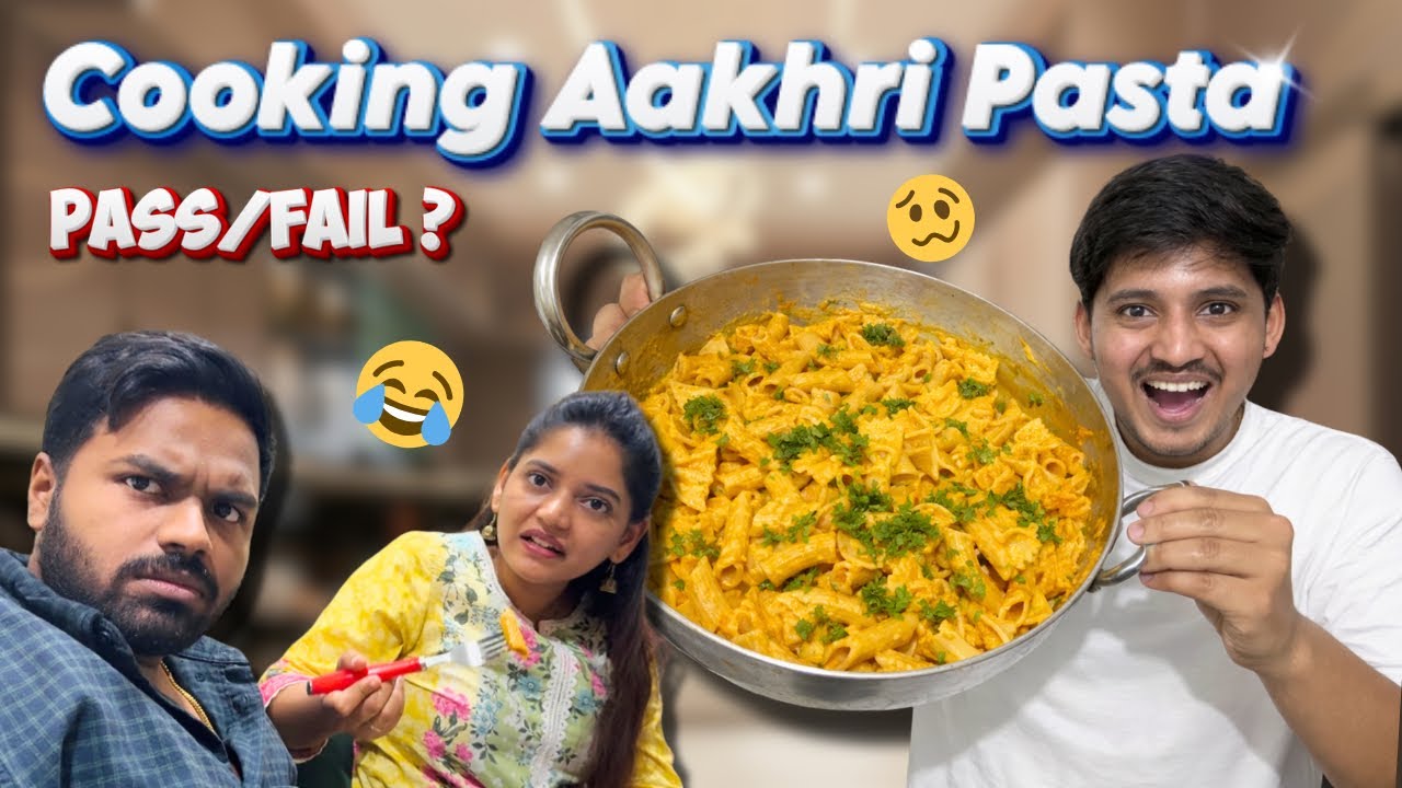 Akhri Pasta Burji 😭😂 | Pasta zhala ki burji 😜 