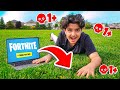 Kid Touches Grass For Every Kill In Fortnite