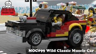 LEGO MOC#99 Wild Classic Muscle Car