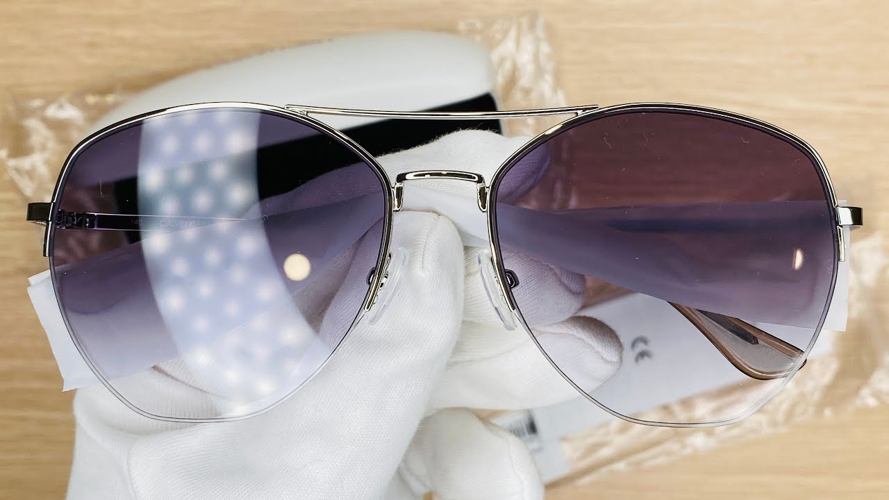 Xship.vn: Calvin Klein Women Fashion 57mm Silver Sunglasses  display picture 3