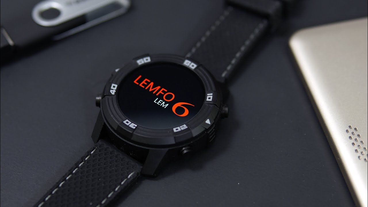 Lemfo LEM6 Smartwatch REVIEW - 1.4" Amoled, IP67, Android - YouTube