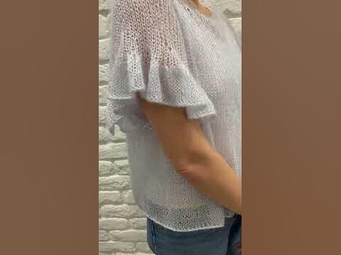 ФУТБОЛКА ИЗ КИДМОХЕРА С РЮШАМИ - YouTube