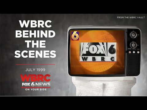 WBRC FOX6 News - News Production Behind the Scenes in 1999