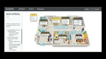 Testout | Network + | 6.4.6 Lab: Troubleshoot Address Pool Exhaustion