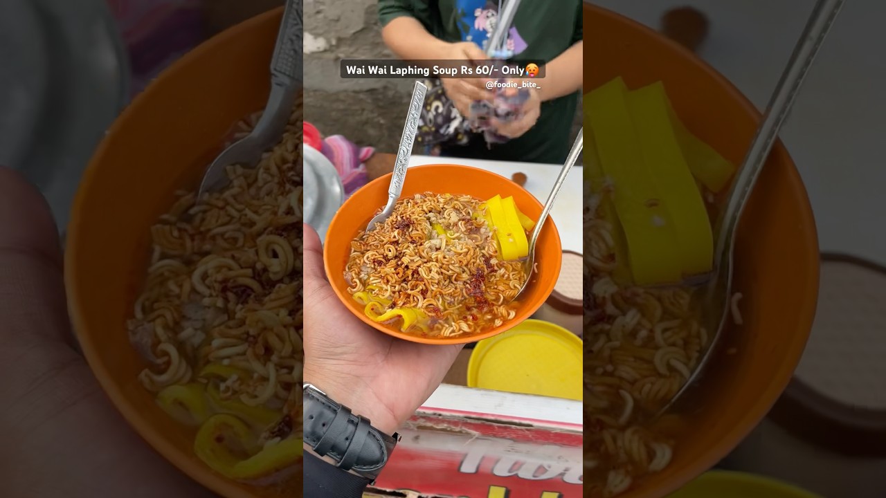 Wai Wai Laphing Soup Rs 60/- Only😍