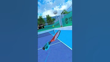 Tennis Esports Updated Physics #quest2 #vr #virtualreality