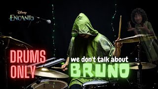 If Bruno from Encanto played Drums (&amp; keyboard) to &quot;We Don&#39;t Talk About Bruno&quot; DRUMS ONLY 🥁