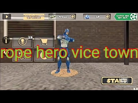 rope hero vice town for pc