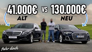 LuxusLimo für WENIGER als ein NEUER GTI!? Mercedes S350d vs Audi A8 3.0TDI | Fahr doch