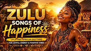 Zulu Songs of Happiness | Uplifting African Rhythms for Joyful Energy & Positive Vibes