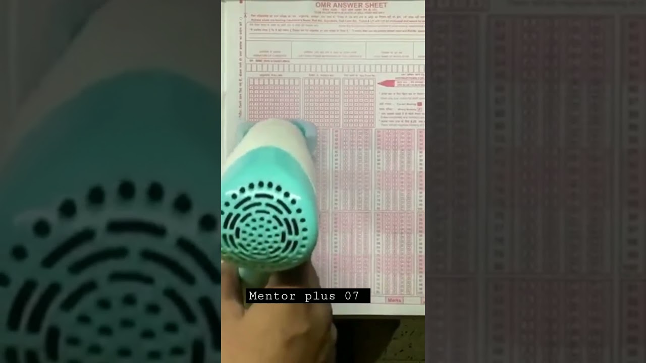 How to OMR SHEET hack 