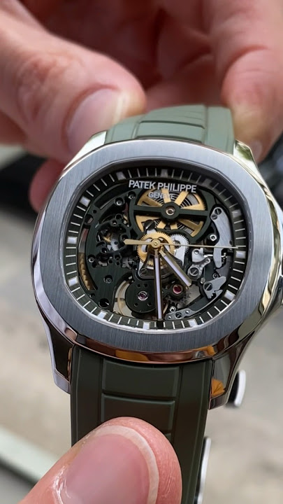 $100,000.00 CUSTOM PATEK PHILIPPE AQUANAUT by Artisans De Genève, true #hautehorlogerie