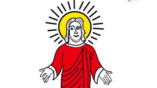 How to draw the Lord Buddha god in MS Paint on computer.
