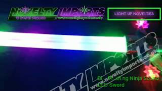 ninja flashing led sound sword screenshot 5