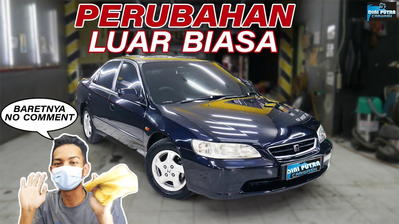 AWALNYA PARAH !! HONDA ACCORD 2001 Full Detailing